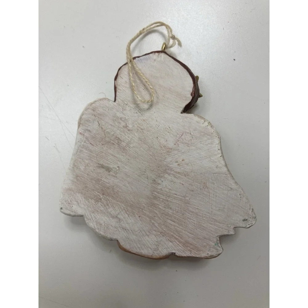 Vtg Midwest of Cannon Falls Angel Resin Christmas Ornament Eddie Walker Set of 4